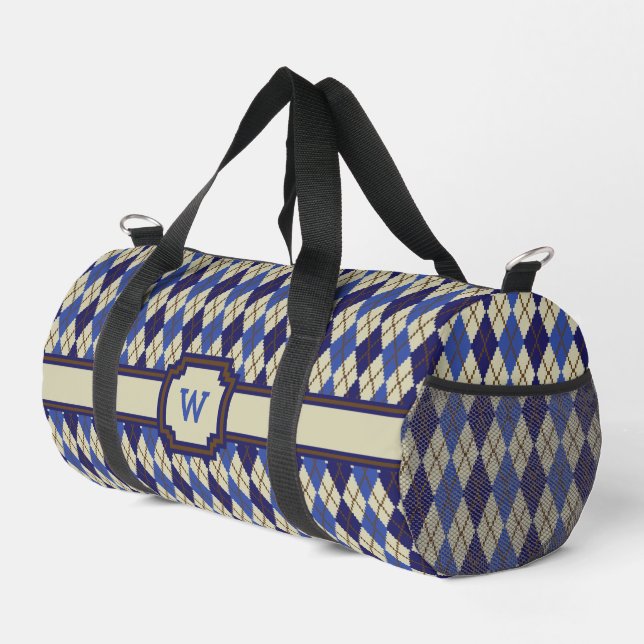 Sac De Sport Chausson aux Myrtilles Argyle (Coin droit)