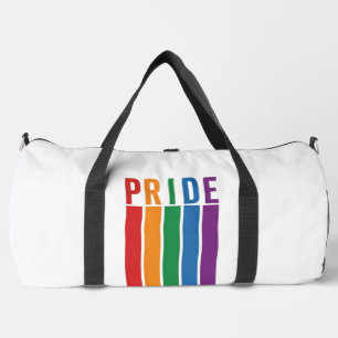 Sac De Sport Chemise de typographie arc-en-ciel du mois de la f