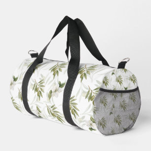 Sac De Sport Chic Aquarelle Sage Olive Intemporel