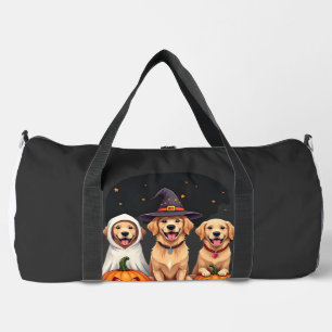 Sac De Sport Chien fantôme Retriever doré Halloween Trick Or Tr