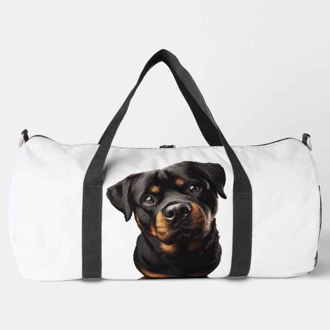 Sac De Sport chien rottweiler (Recto)