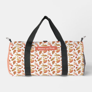 Sac De Sport Chutes à la nature Automne Feuilles Earthy Sweet P