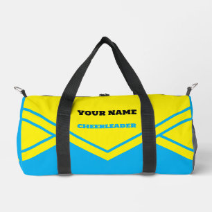 Sac De Sport ciel bleu pom-pom girl et blanc