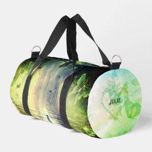 Sac De Sport Ciel vert papillon