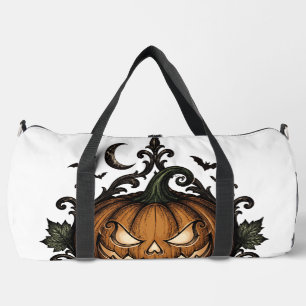 Sac De Sport Citrouille gothique d'Halloween Jack O Lantern mal