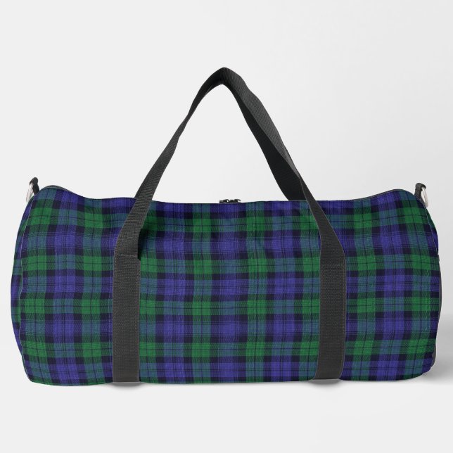 Sac De Sport Clan Campbell Black Watch Scottish Tartan (Recto)