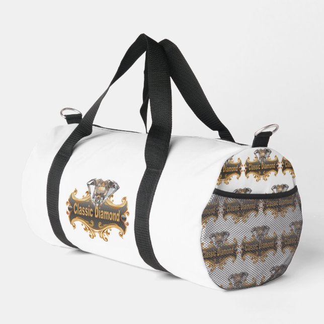 Sac De Sport Classique Diamant  (Coin droit)