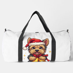 Sac De Sport Cloche de Noël de Yorkshire Terrier