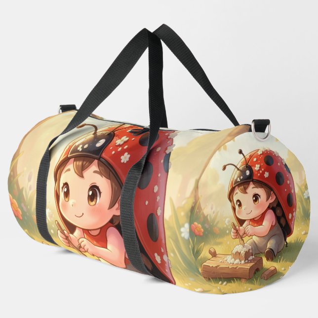 Sac De Sport Coccinelle et le royaume caché du nectar (Coin gauche)