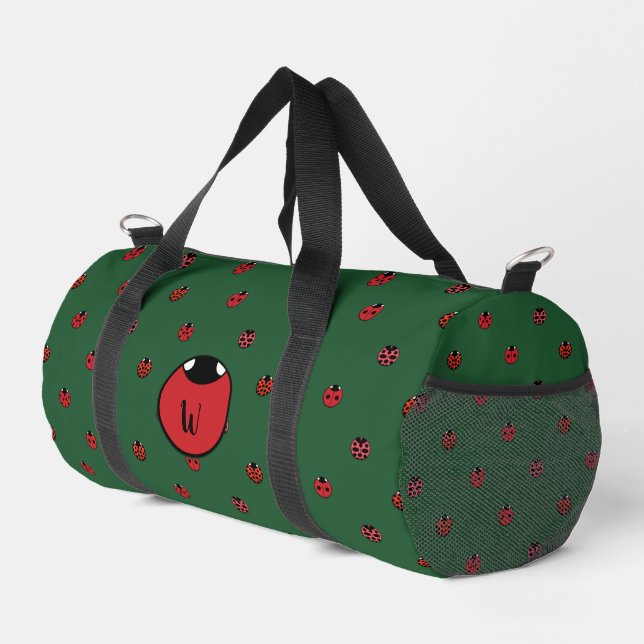 Sac De Sport Coccinelle pois (Coin droit)