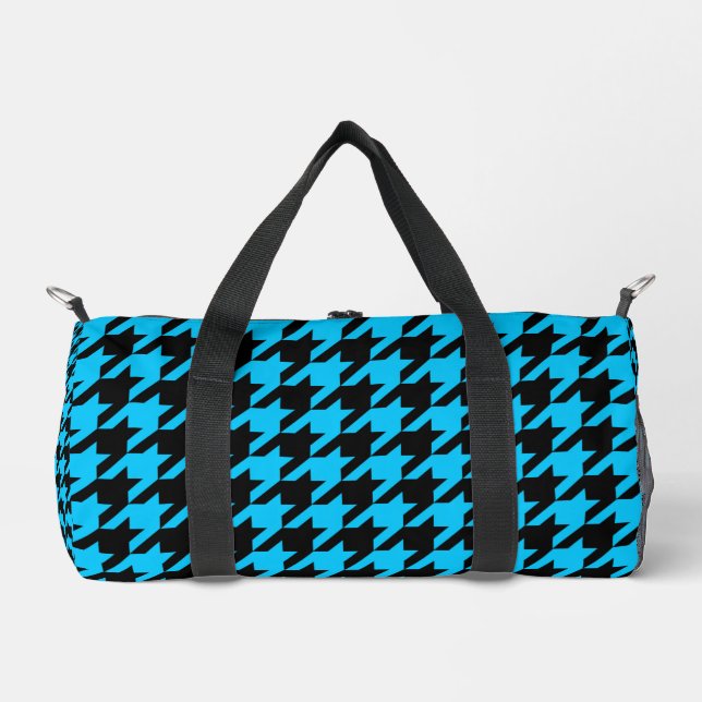 Sac De Sport Coche de pied noir bleu (Recto)