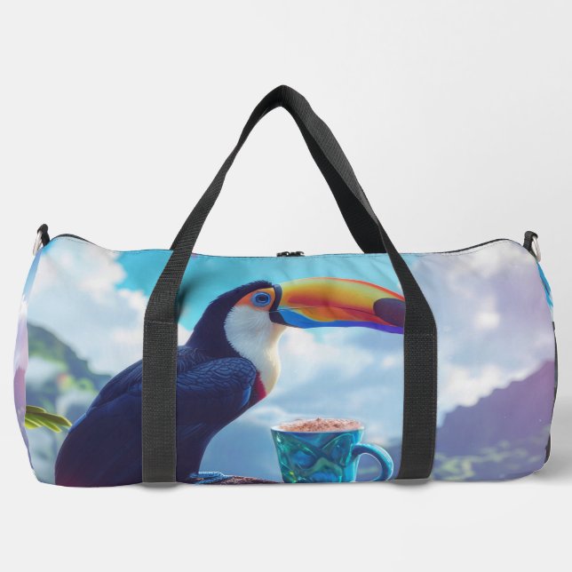 SAC DE SPORT COCOA LOVE - TOUCAN (Recto)