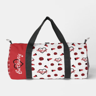 Sac De Sport Coeurs rouges, pots de chat, Motif mégaphone