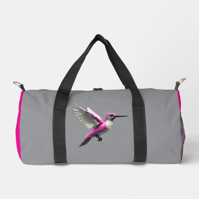 Sac De Sport Colibri rose percé (Recto)