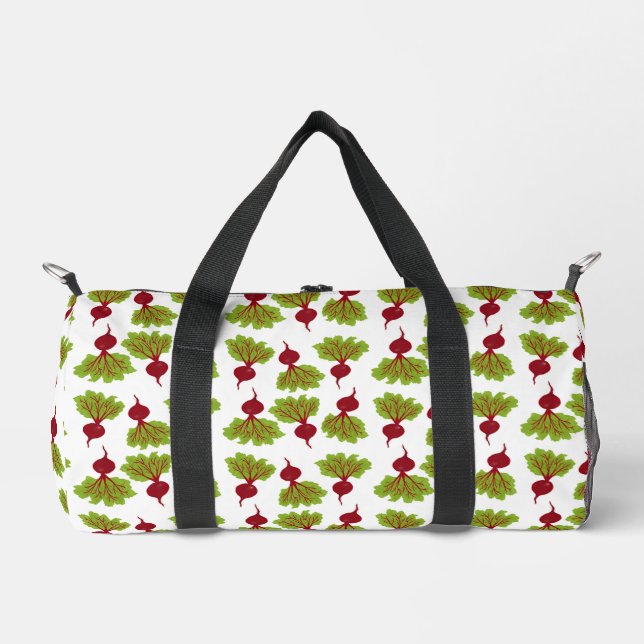 Sac De Sport Collection Betterave Fraîche Blanc (Recto)