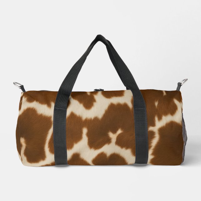 Sac De Sport Collection de Cuir Faux Vache Elégante Populaire (Recto)