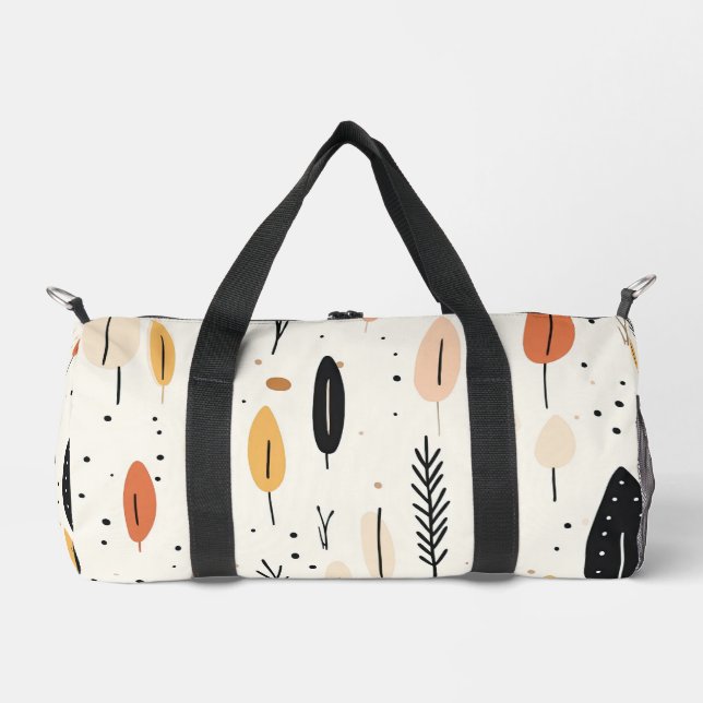 Sac De Sport Collection tendance Boho Retro Abstraite (Recto)