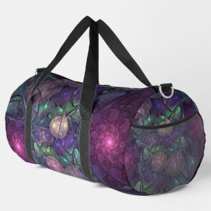 Sac De Sport Coloré brillant Art Abstrait Fractal moderne