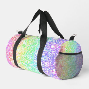 Sac De Sport Coloré Trippy Boho Hippie Super Rainbow Marble