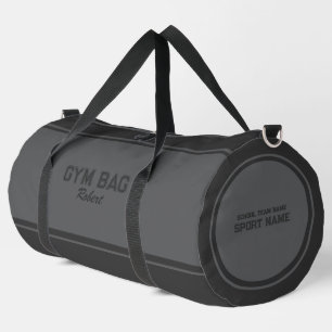 Sac De Sport Conception basée sur la typographie de deux nuance