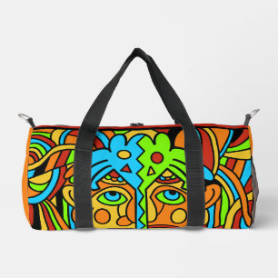 Sac De Sport Conception colorée Abstraite