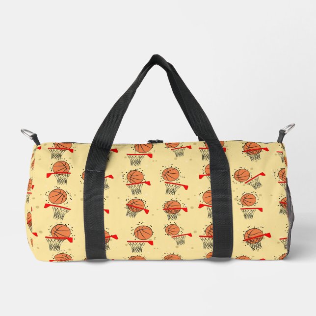 Sac De Sport Conception de basketball  (Recto)