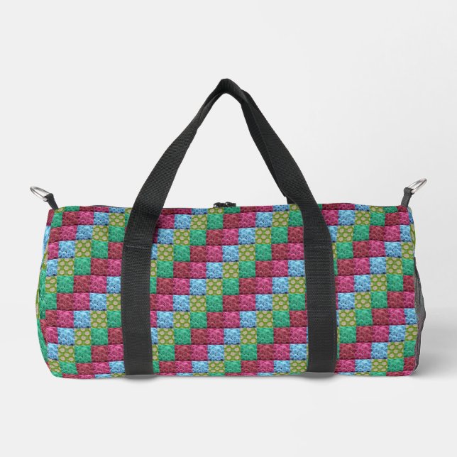 Sac De Sport conception de courtepointe florale (Recto)