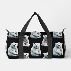 Sac De Sport Conception de motif d'animal ours polaire