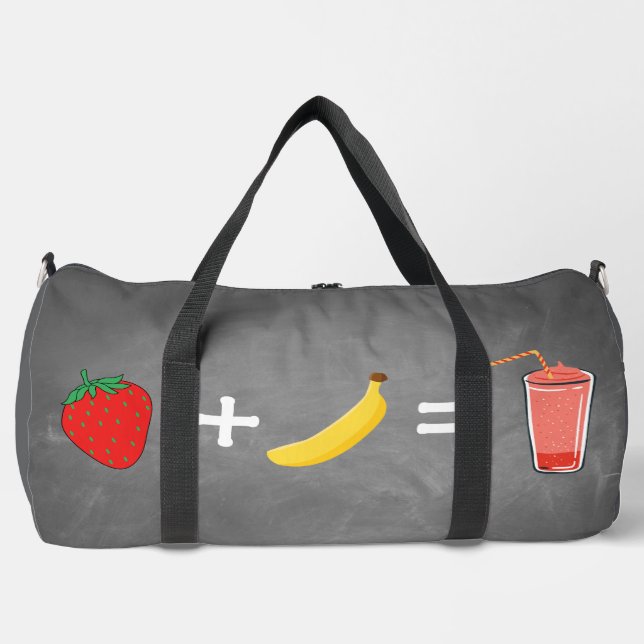 Sac De Sport conception de style de vie sain (Recto)