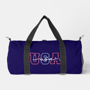 Sac De Sport Conception de texte États-Unis 4 juillet-62118