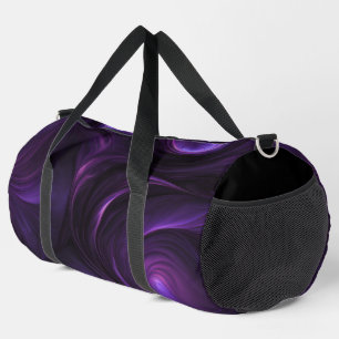 Sac De Sport Conception de torsion violette foncée