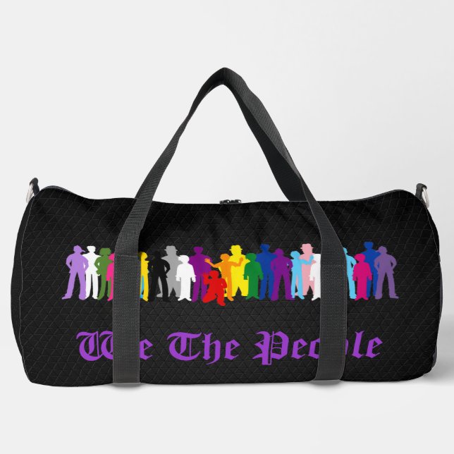 Sac De Sport Conception LGBT We The People (Recto)