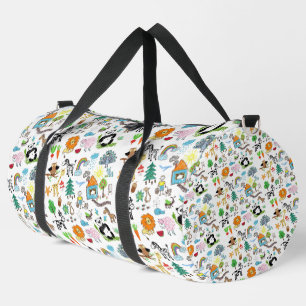 Sac De Sport Conception personnalisée simple Dessins d'enfants
