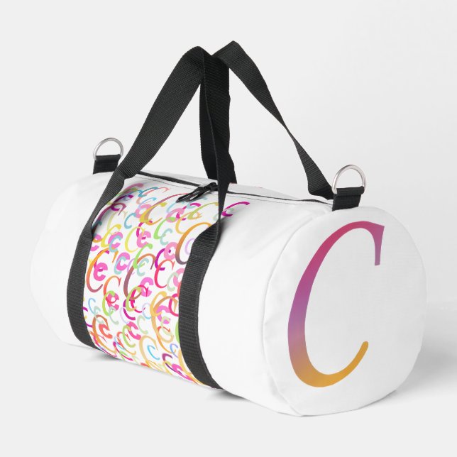 Sac De Sport Confettis en forme de lettre "C" (Coin gauche)