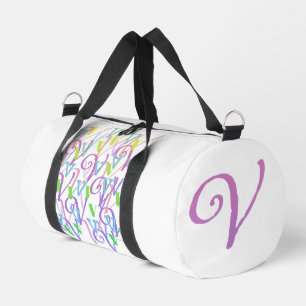 Sac De Sport Confettis en forme de lettres "V"
