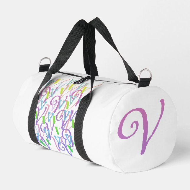 Sac De Sport Confettis en forme de lettres "V" (Coin gauche)