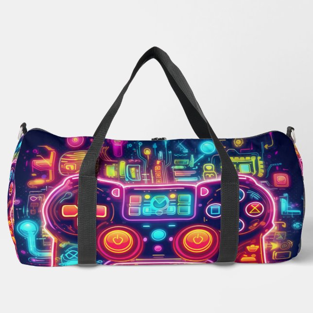 Sac De Sport Contrôleur de jeu Neon Light (Recto)