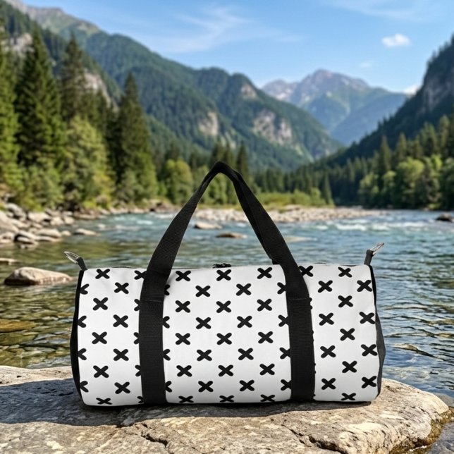 Sac De Sport Cool X cross noir simple gym (Créateur téléchargé)