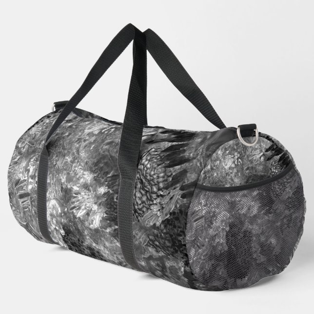 Sac De Sport Couches de cristaux gris (Coin droit)