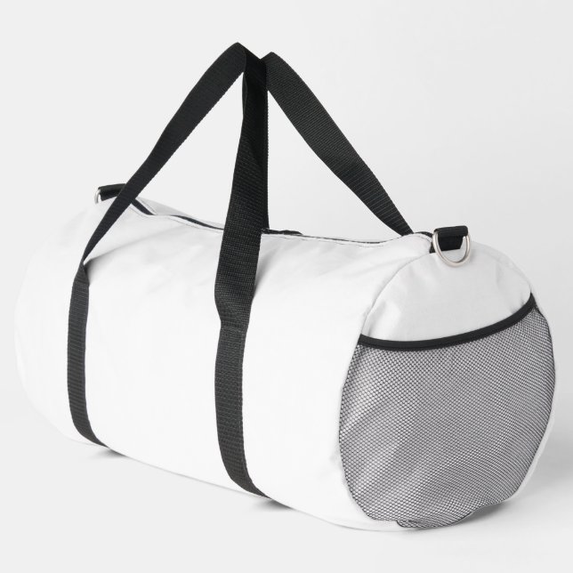 Sac De Sport Couleur solide blanche pure (Coin droit)