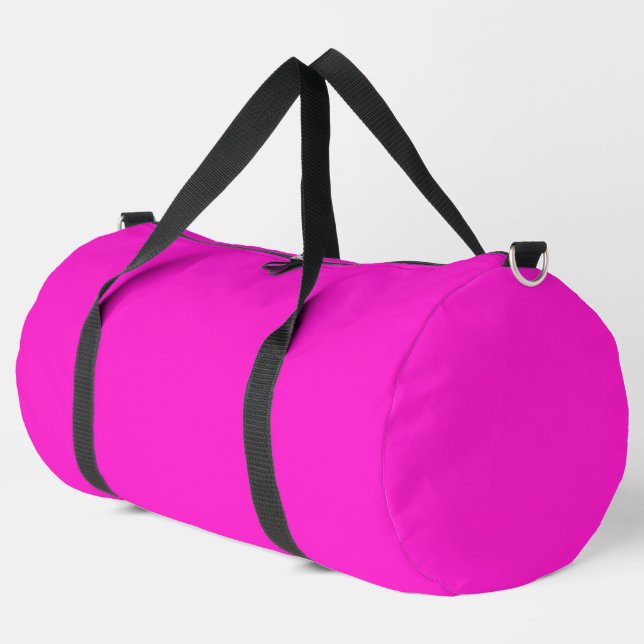 Sac De Sport Couleur solide magenta chaude (Coin gauche)