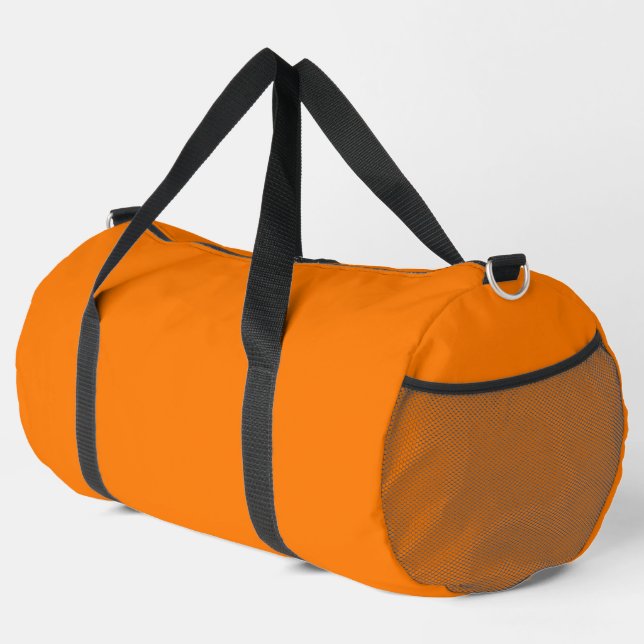 Sac De Sport Couleur solide orange de sécurité (Coin droit)