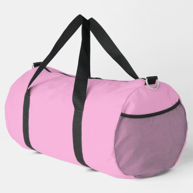 Sac De Sport Couleur solide rose pâle (Coin droit)