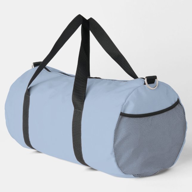 Sac De Sport Couleur uni bleu clair en acier (Coin droit)