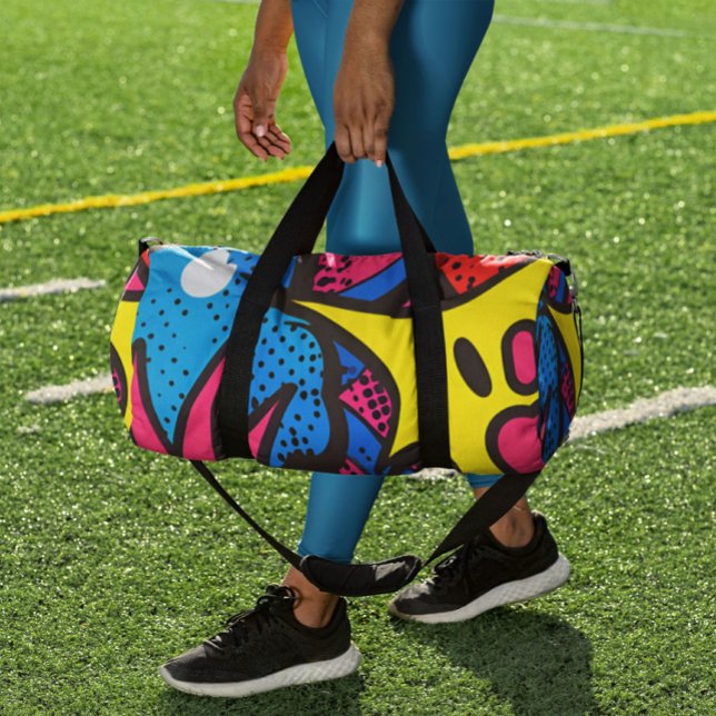 Sac De Sport Couleurs de bande dessinée  (Créateur téléchargé)