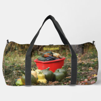 Sac De Sport Country Garden Squash Personnalisé Grand