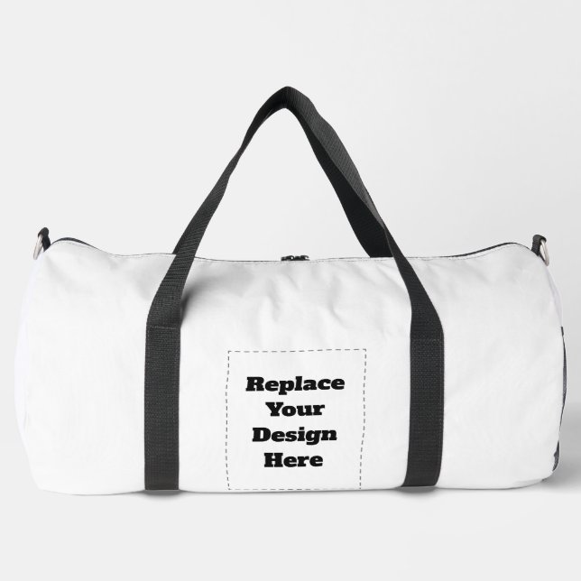 Sac De Sport Create Your Own white  (Recto)