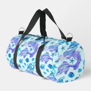 Sac De Sport Créature de la fée mauve de sirène