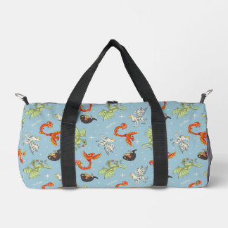 Sac De Sport Créatures Magiques Motif Vintage