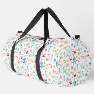 Sac De Sport Créatures marines sous-marines fantaisistes